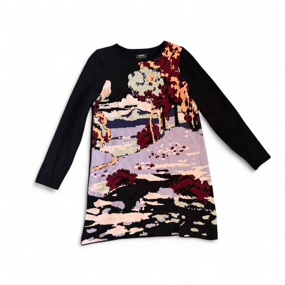 NWT Anthropologie Maeve Scenic Mini Sweater Dress